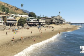 GTA 5: Screenshot 6 - Strandzicht